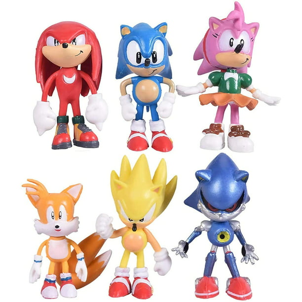 Details about   Sonic The Hedgehog Kids Toy PVC 6pcs Action Figure Set Christmas Gift Games Game 